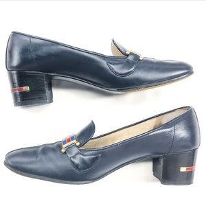 Vintage Leather Gucci Loafers Size 38